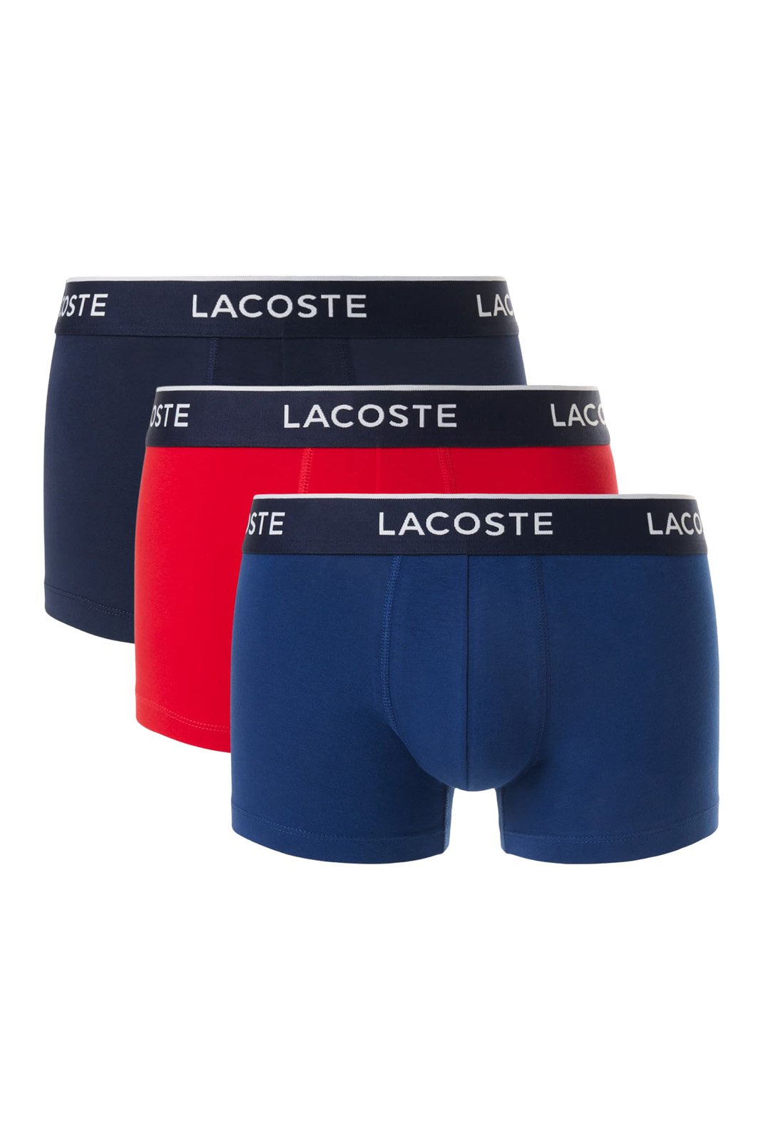 Slips / Boxers  Lacoste 5H1300 W64 Bleu Marine / Rouge / Bleu Marine