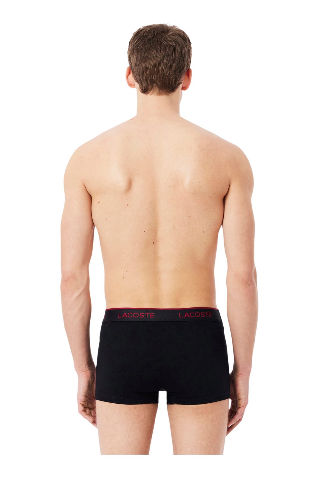 Slips / Boxers  Lacoste 5H4967 2MA Noir / Bordeaux / Bleu / Gris