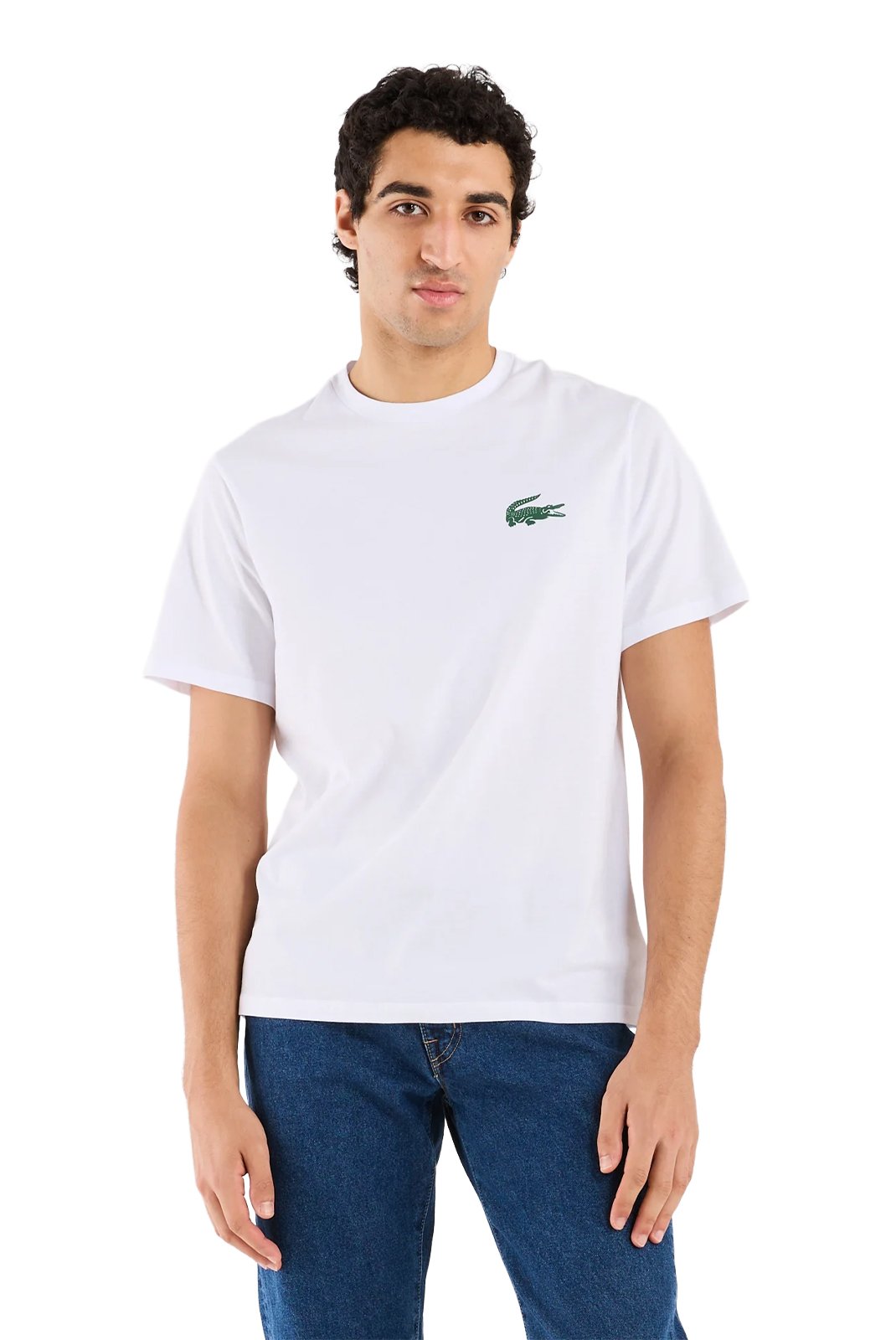 T-S manches courtes  Lacoste TH9460 737 White