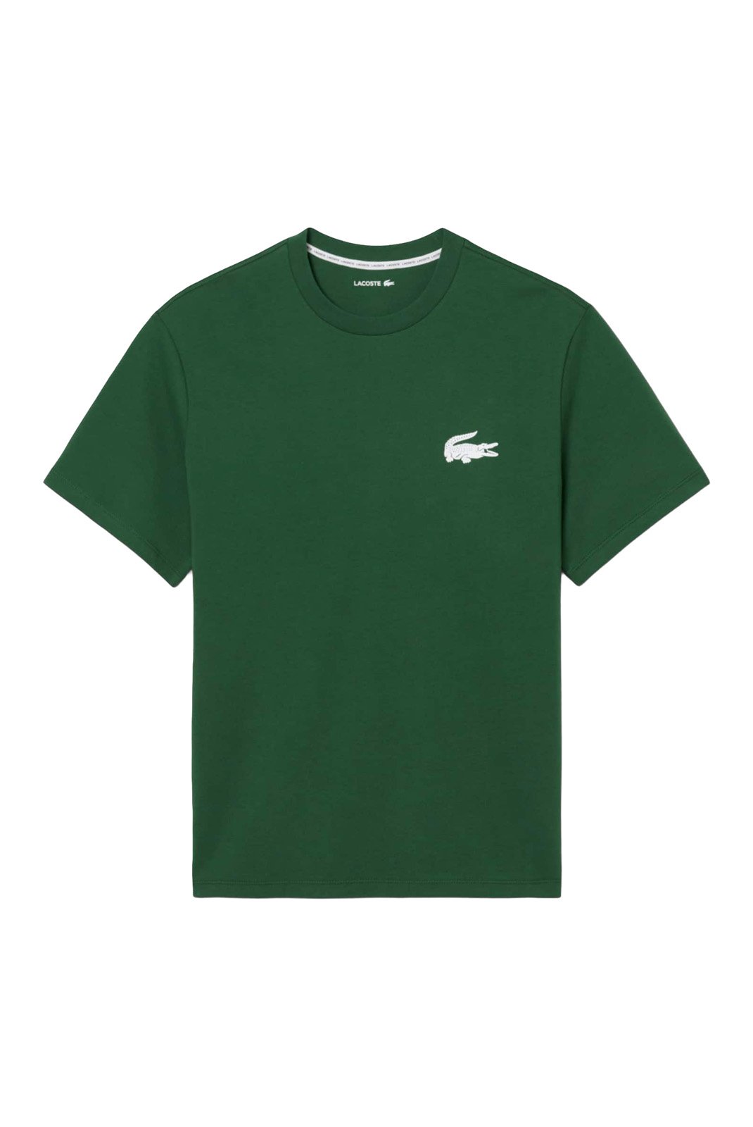 T-S manches courtes  Lacoste TH9460 291 Vert / Blanc