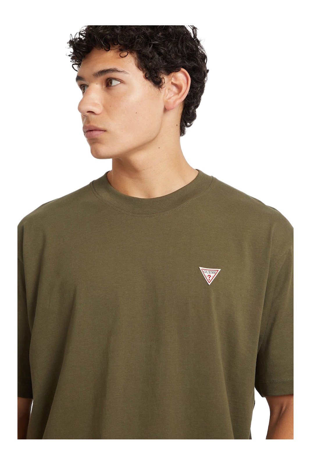 T-S manches courtes  Guess jeans M4YI46 K8FQ4 G8EV OLIVE LIGHT GREEN