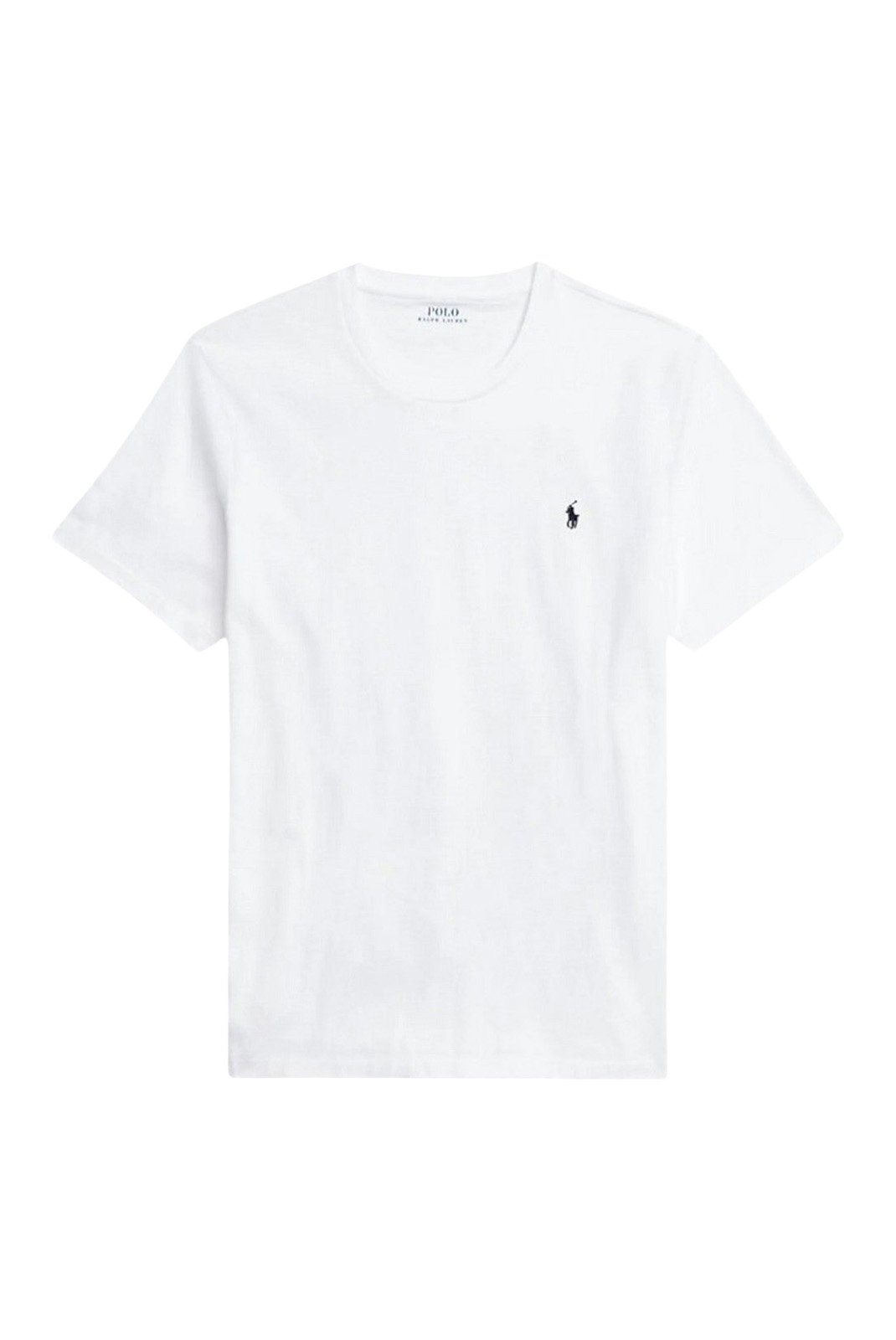 T-S manches courtes  Ralph lauren 714844756 005 WHITE / NAVY PP