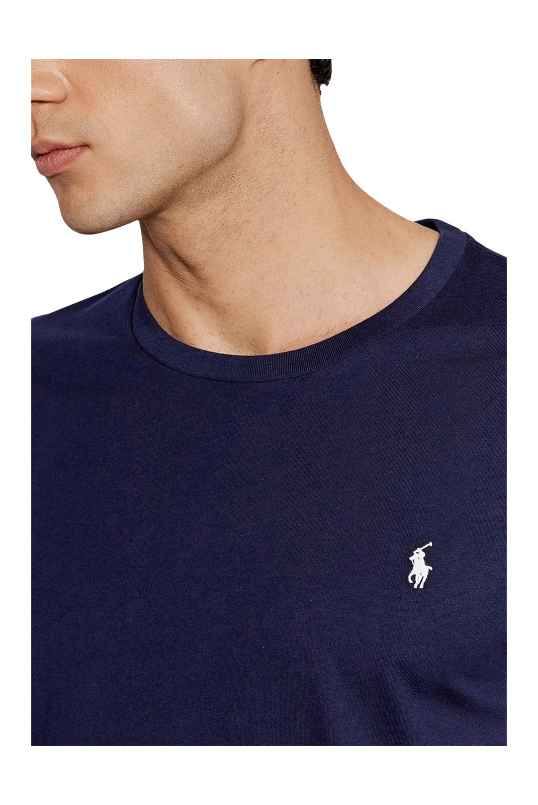 T-S manches courtes  Ralph lauren 714844756 007 CRUISE NAVY / WHITE PP