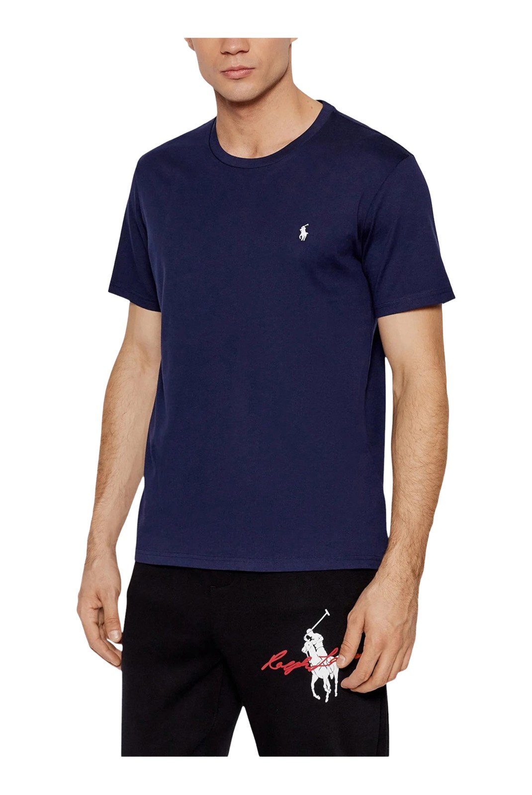 T-S manches courtes  Ralph lauren 714844756 007 CRUISE NAVY / WHITE PP