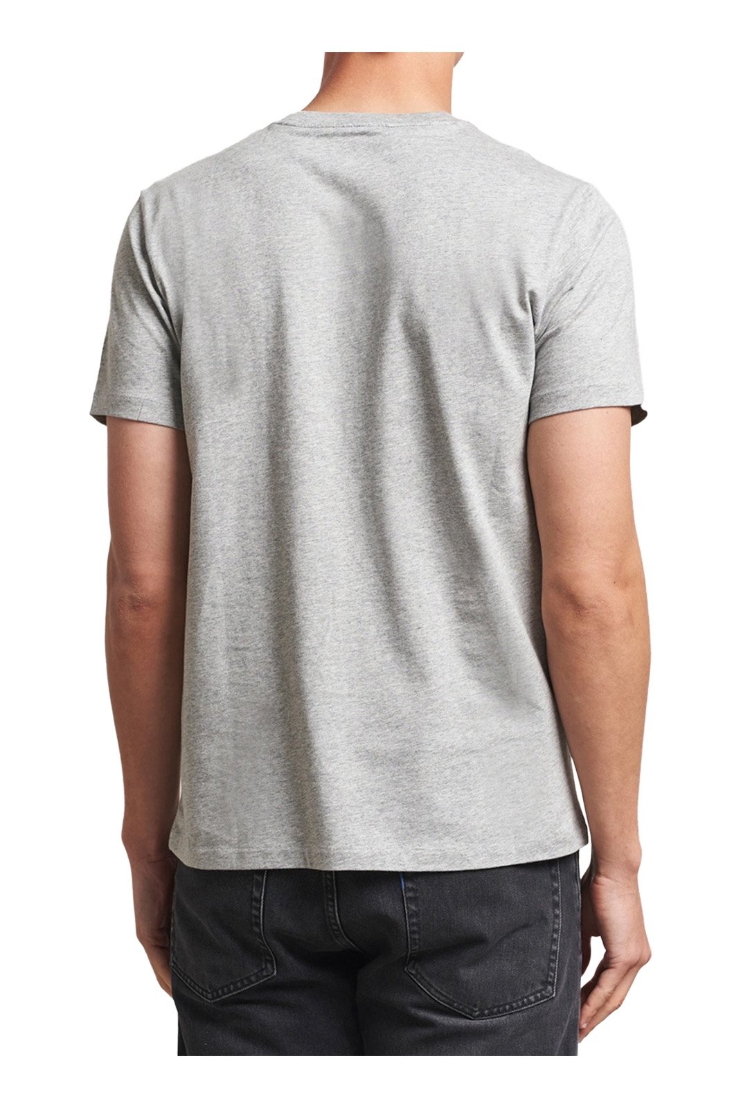 T-S manches courtes  Ralph lauren 714844756 008 ANDOVER HEATHER / NAVY PP