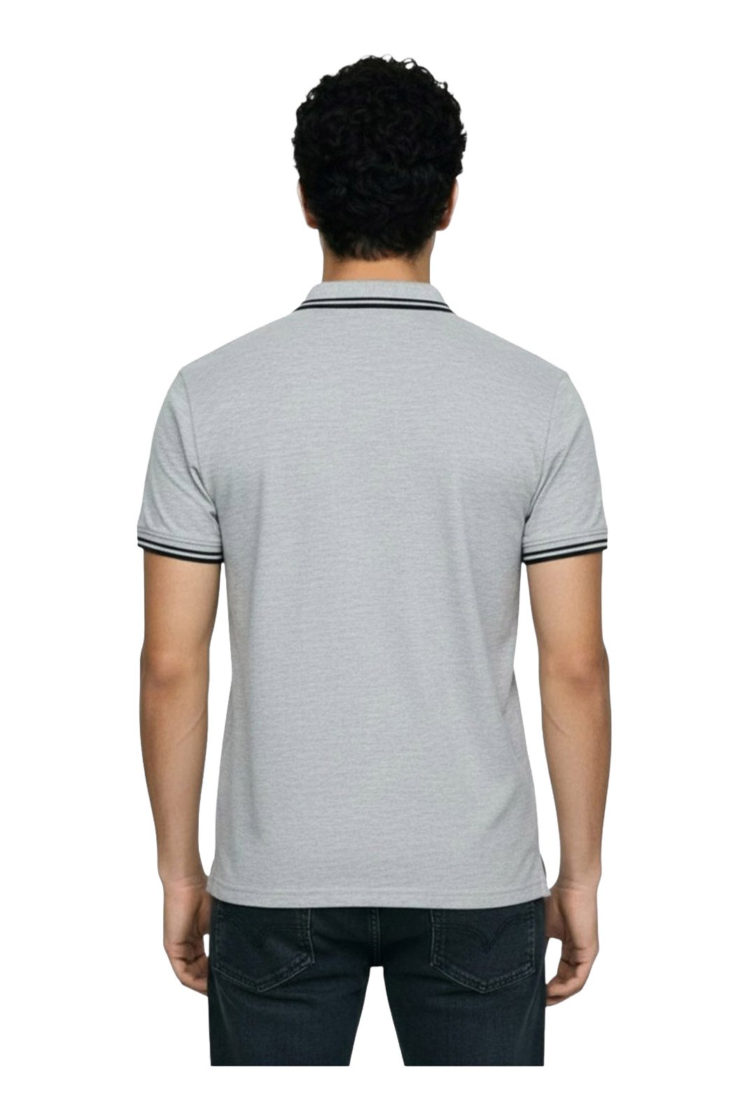 Polos manches courtes  Lee cooper GLC2401 PO S2 Gris