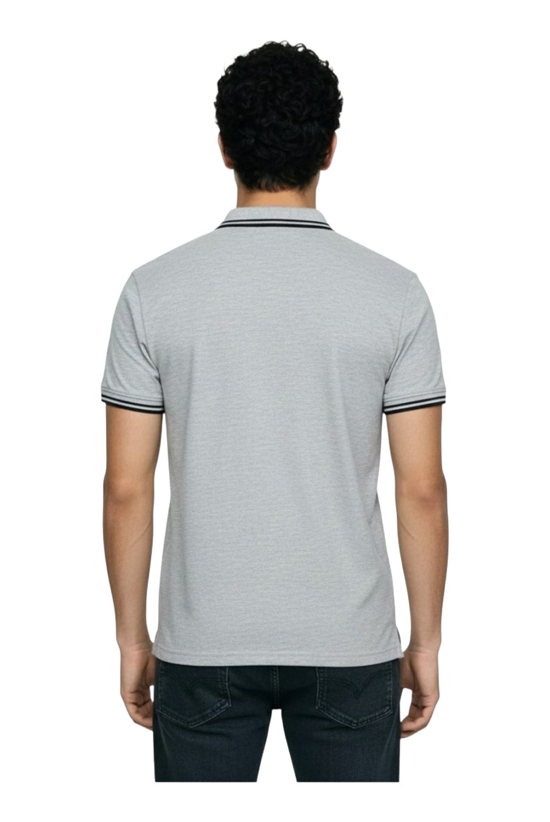 Polos manches courtes  Lee cooper GLC2401 PO S2 Gris