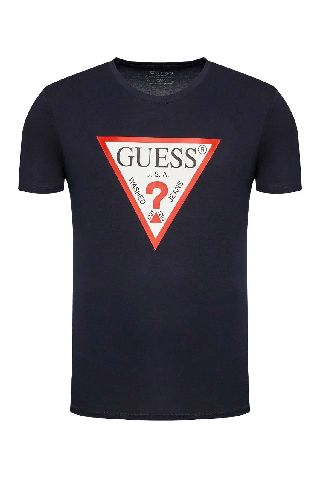 T-S manches courtes  Guess jeans M2YI71 I3Z14 G7V2 SMART BLUE