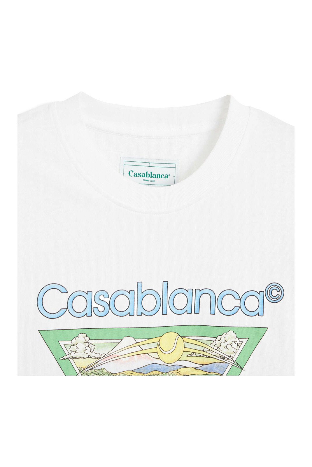 T-S manches courtes  Casa blanca MS22-JTS-001 WHITE/JERSEY