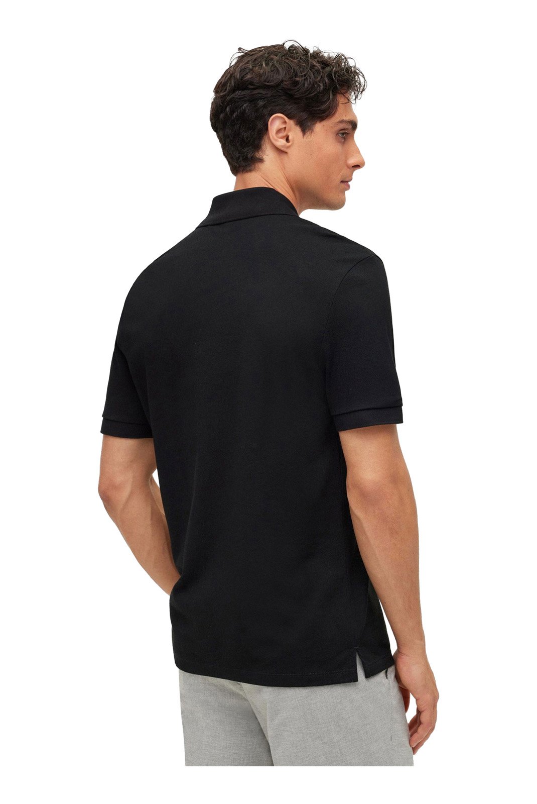 Polos manches courtes  Hugo boss 50468362 001 BLACK