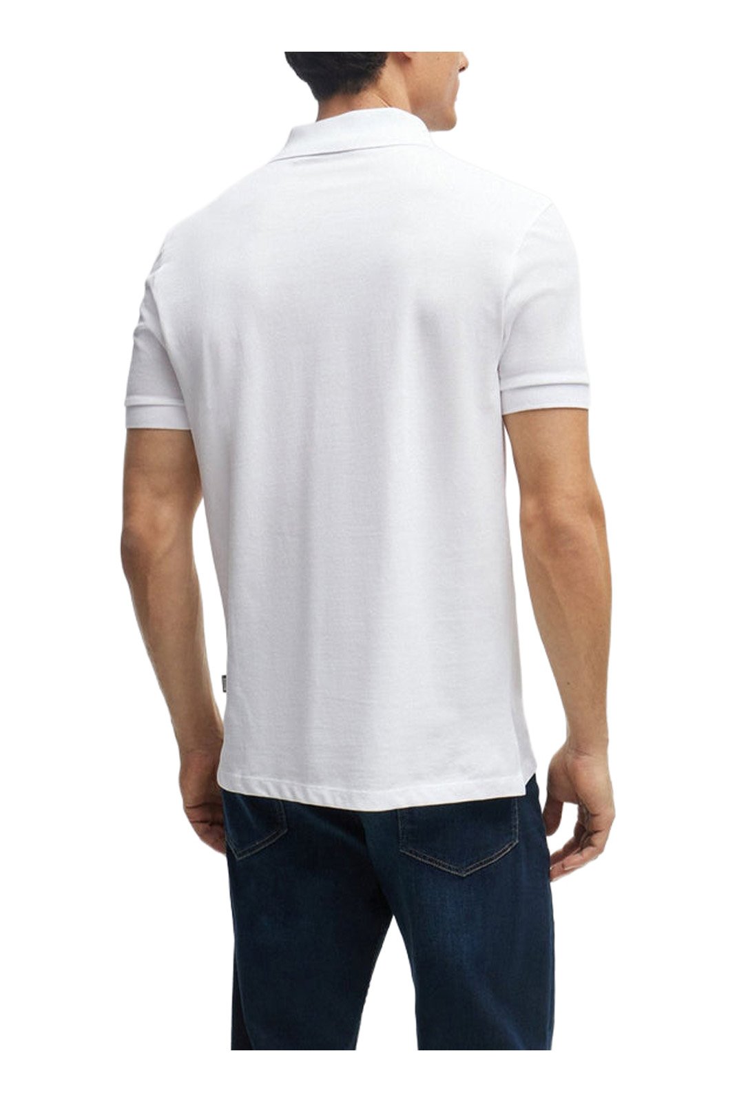 Polos manches courtes  Hugo boss 50468362 100 WHITE