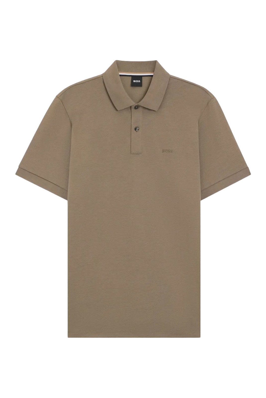 Polos manches courtes  Hugo boss 50468362 245 OPEN BROWN