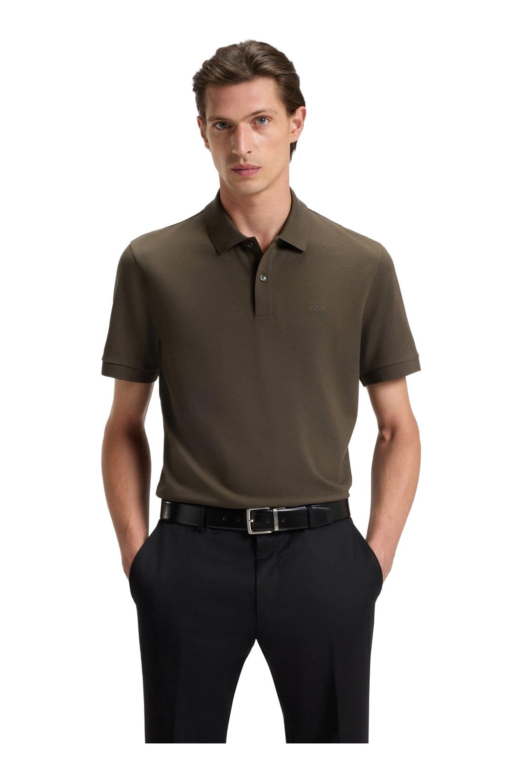 Polos manches courtes  Hugo boss 50468362 342 OPEN GREEN