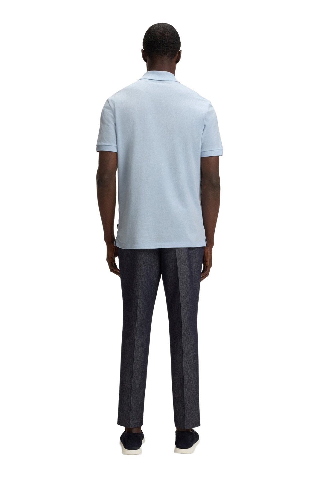 Polos manches courtes  Hugo boss 50468362 499 OPEN BLUE