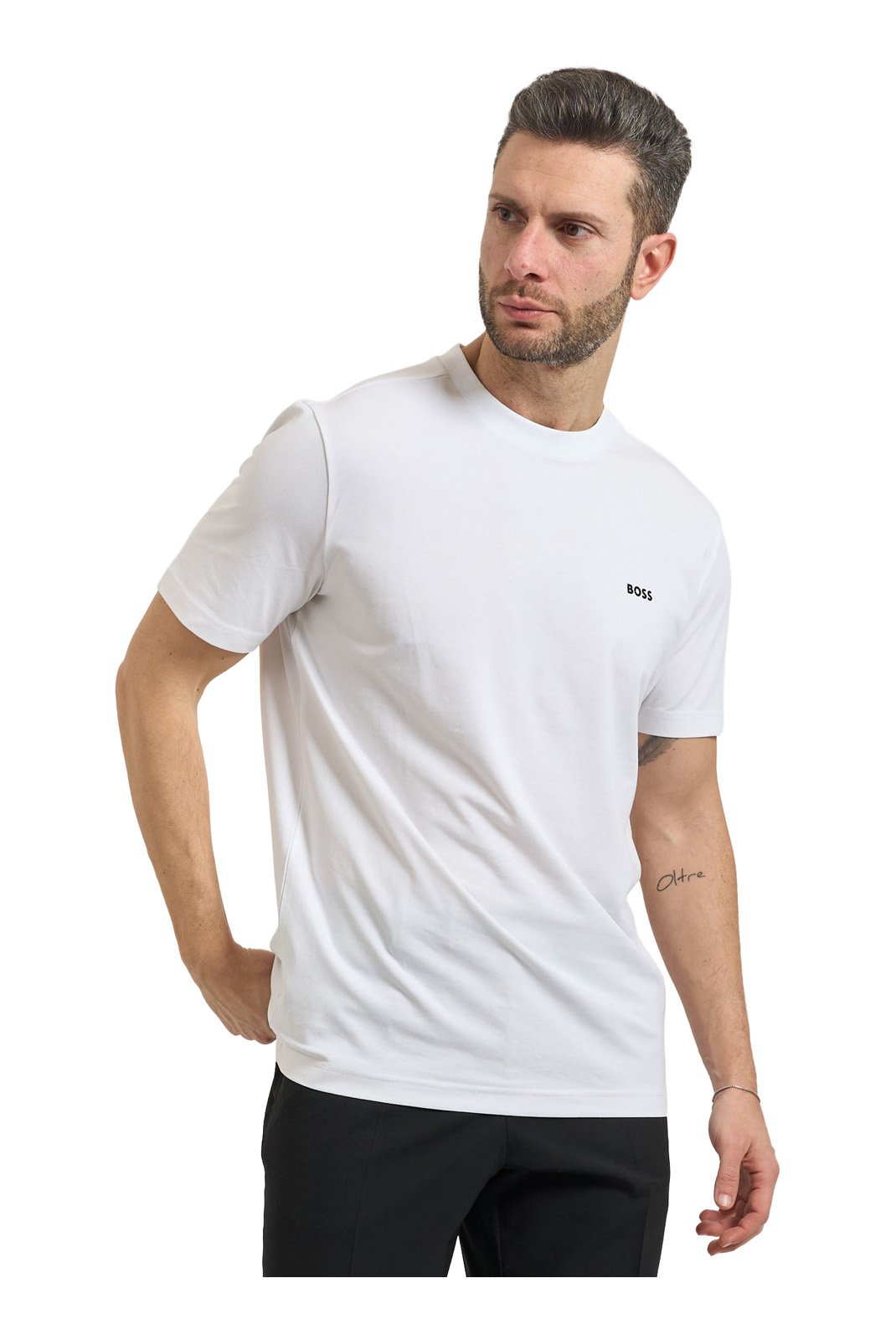 T-S manches courtes  Hugo boss 50506373 100 WHITE