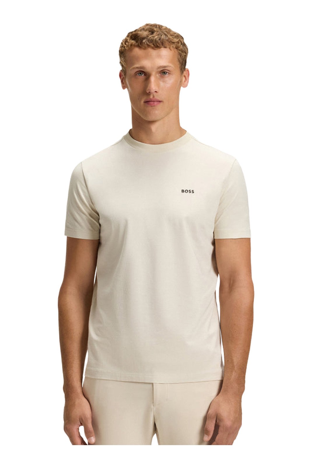 T-S manches courtes  Hugo boss 50506373 131 OPEN WHITE