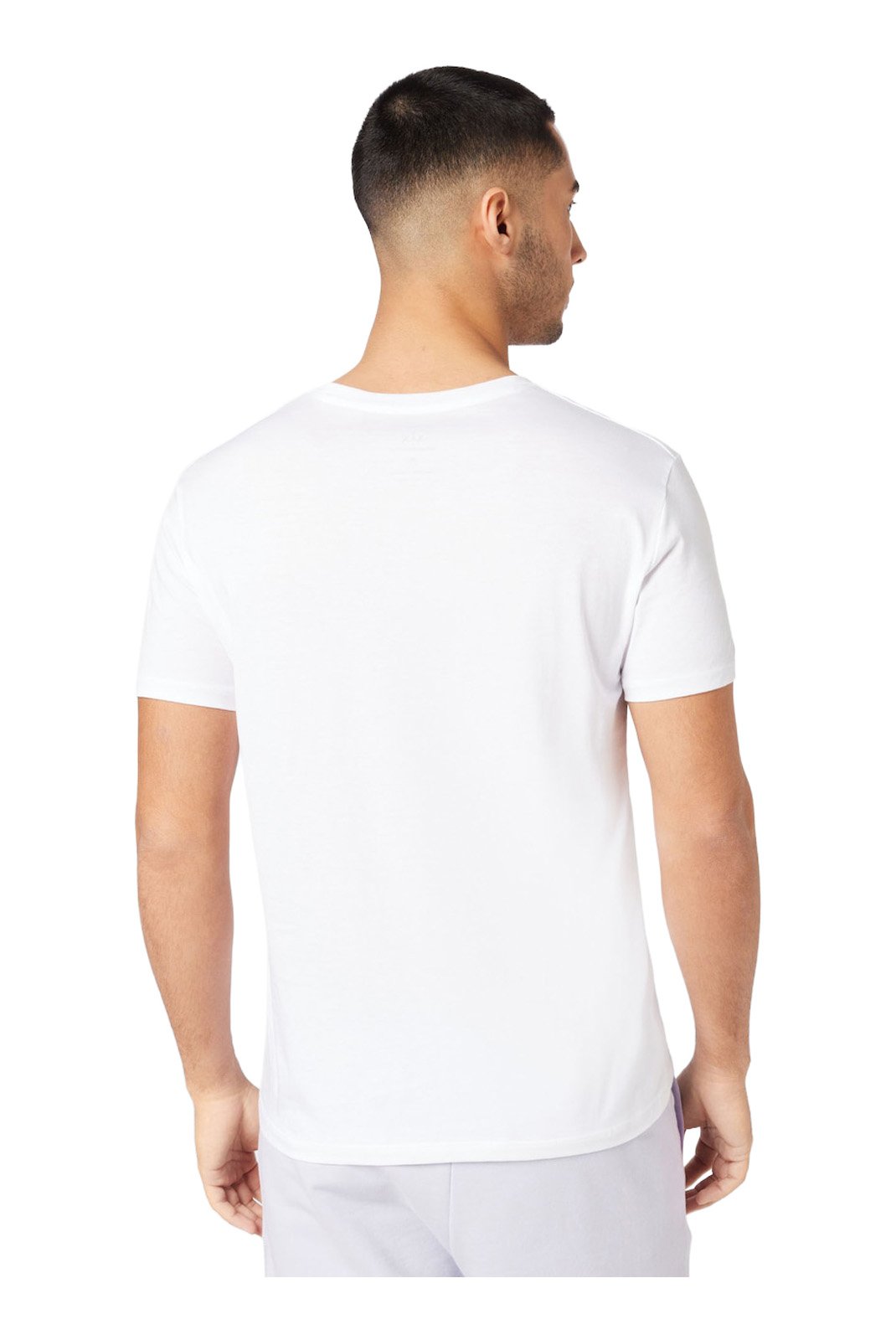 T-S manches courtes  Armani exchange 8NZT75 ZJA5Z 1100 WHITE