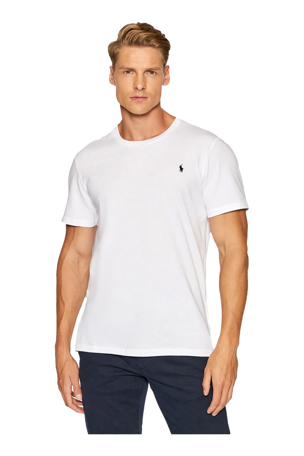 T-S manches courtes  Ralph lauren 714844756 004 WHITE