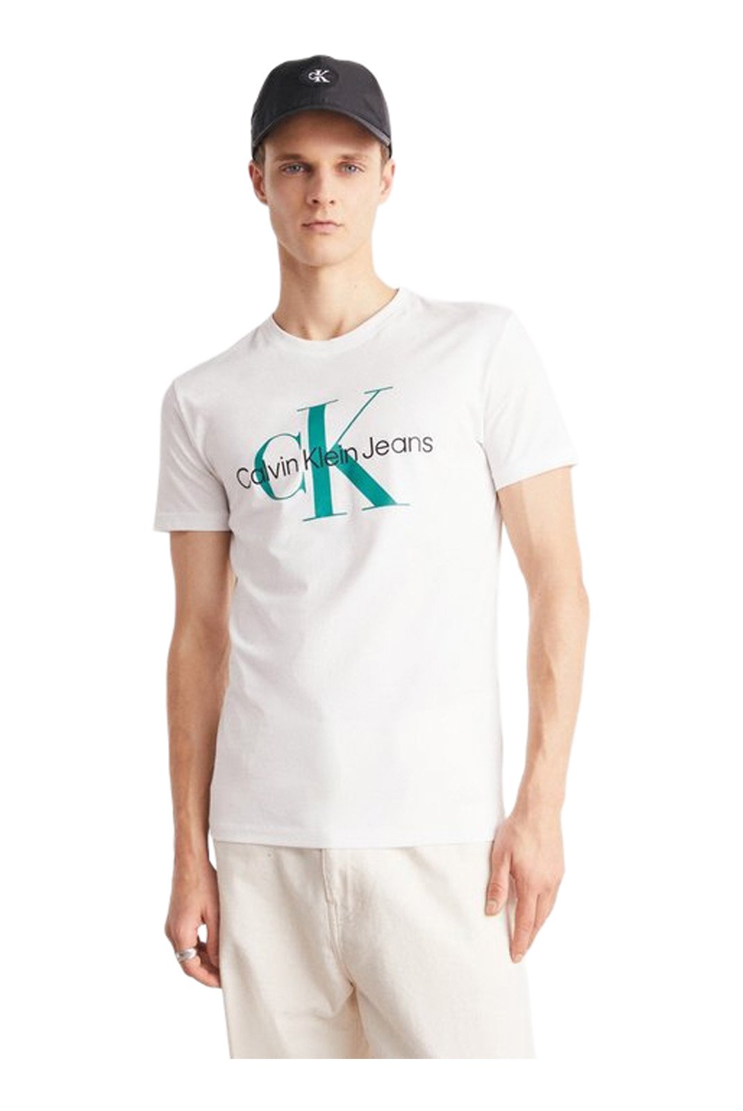 T-S manches courtes  Calvin klein J30J320806 0K8 Bright White