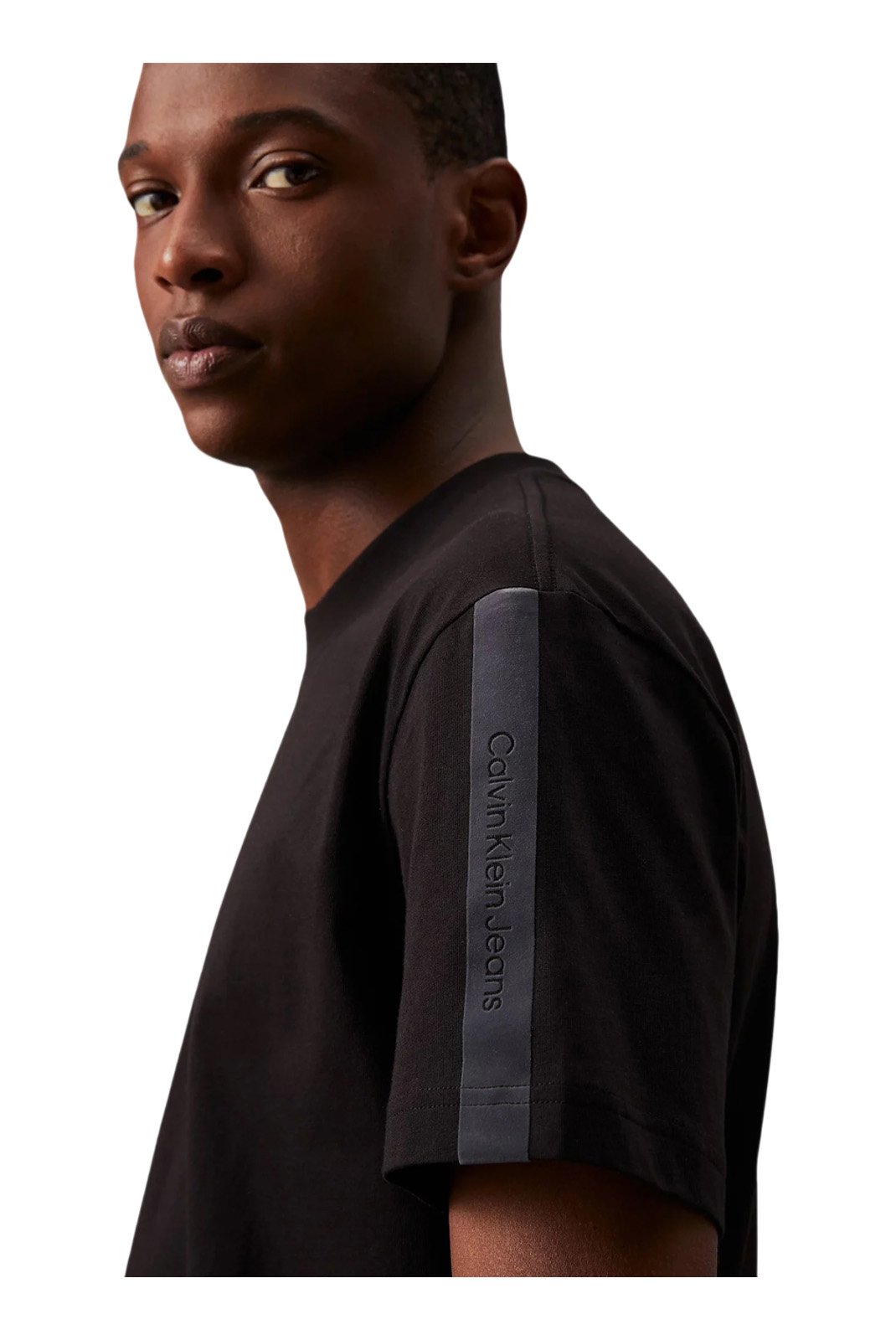 T-S manches courtes  Calvin klein J30J325653 BEH Ck Black