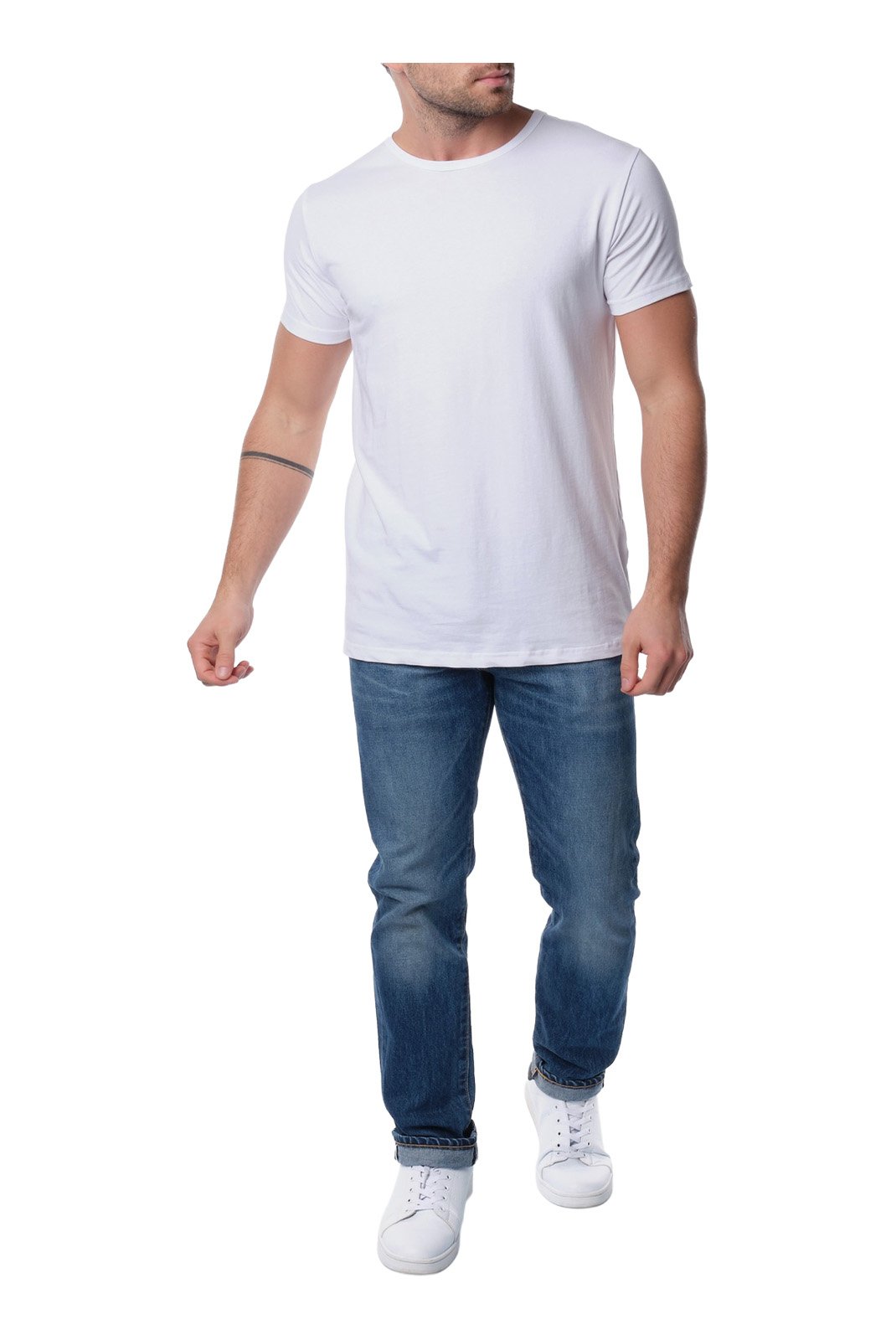 T-S manches courtes  Hopenlife SUNA BLANC