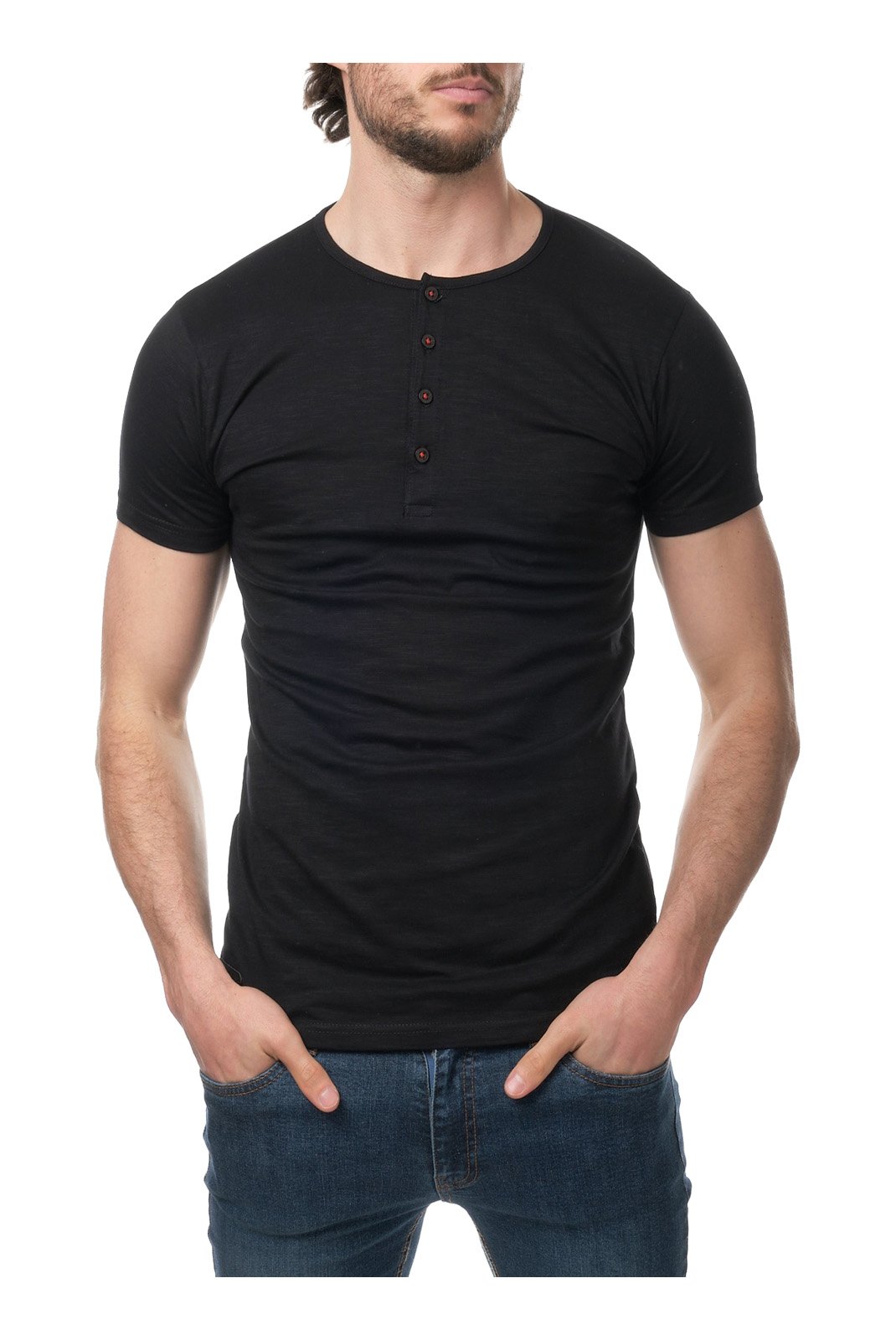 T-S manches courtes  Hopenlife ELAM NOIR