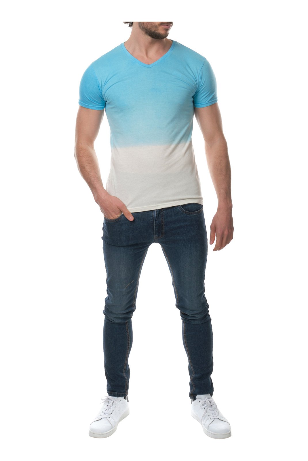 T-S manches courtes  Hopenlife DARYUN TURQUOISE