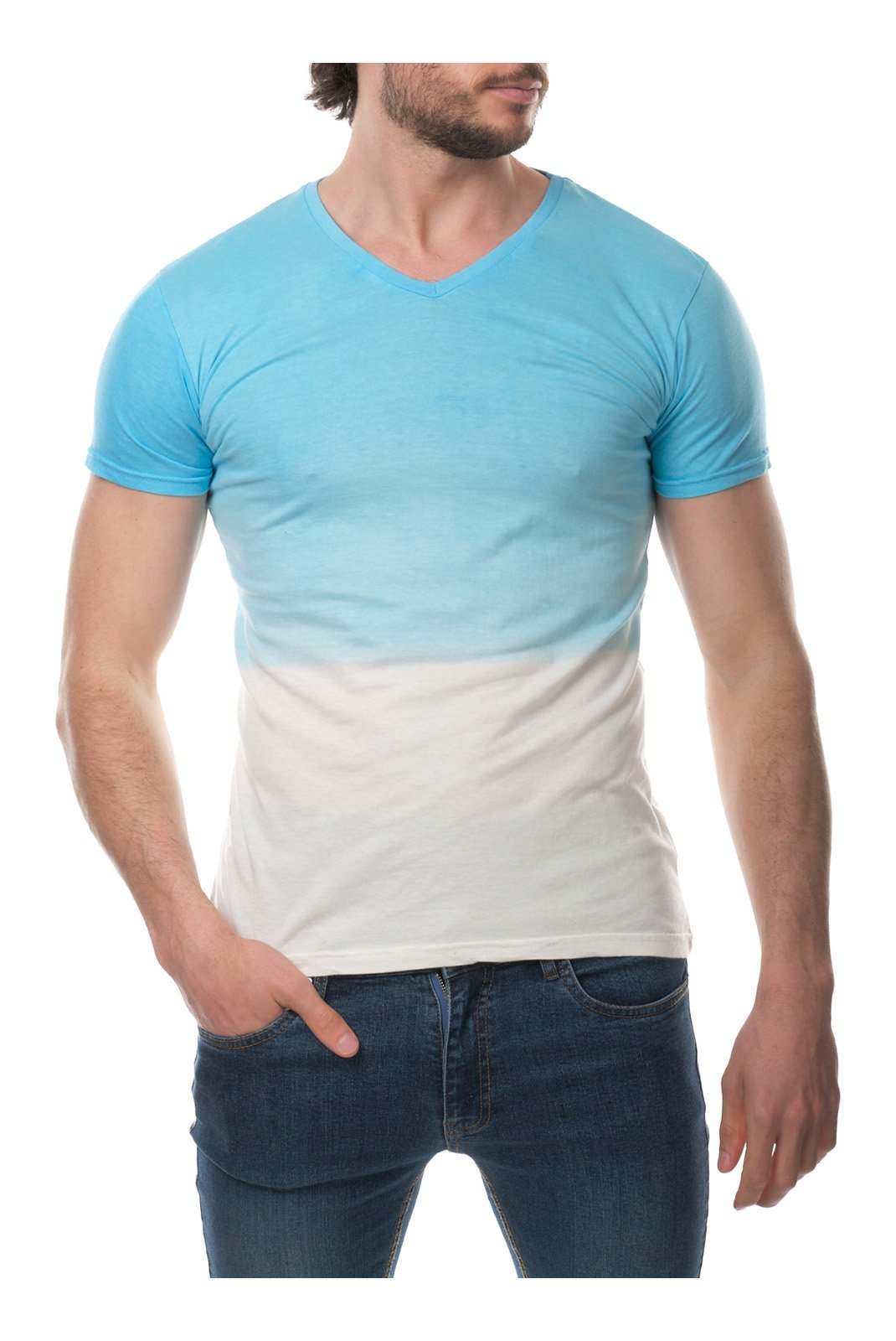 T-S manches courtes  Hopenlife DARYUN TURQUOISE