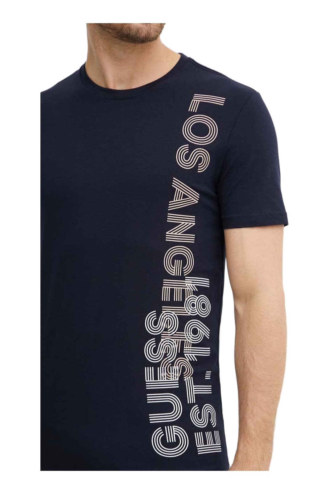 T-S manches courtes  Guess jeans M4YI34 J1314 G7V2 SMART BLUE
