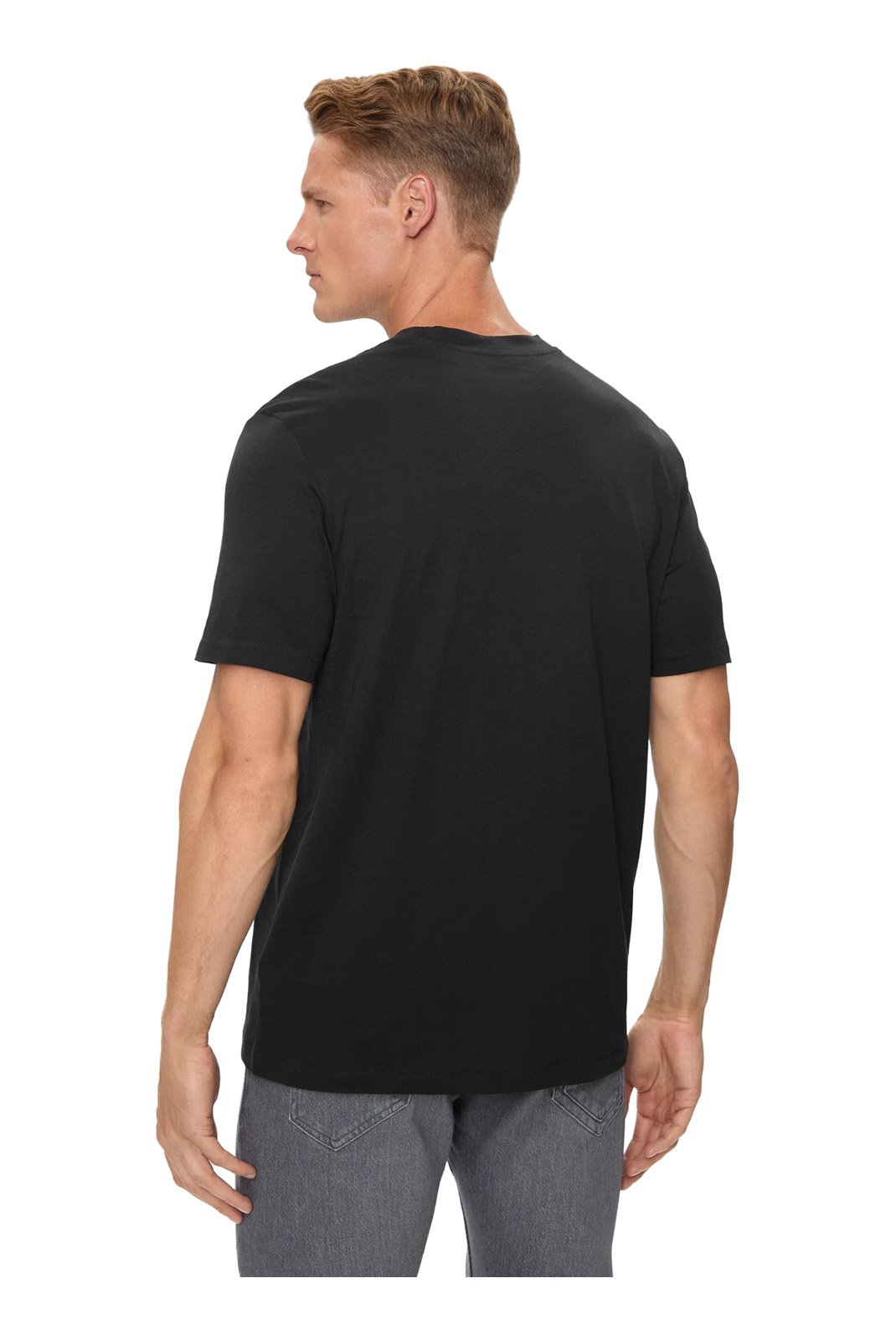 T-S manches courtes  Guess jeans U4YG52 KCAM1 FJ3M GREY WHITE BLACK COM