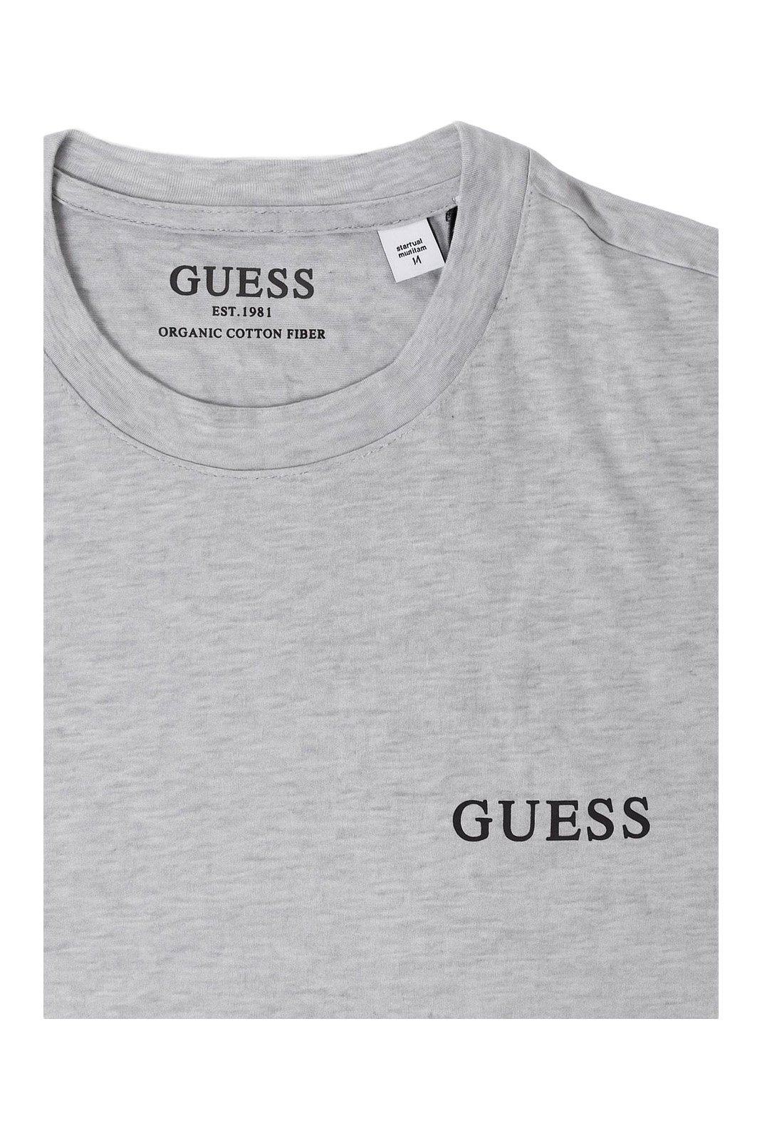 T-S manches courtes  Guess jeans U4BM03 KCAM1 H9D3 LIGHT ROCK HEATHER