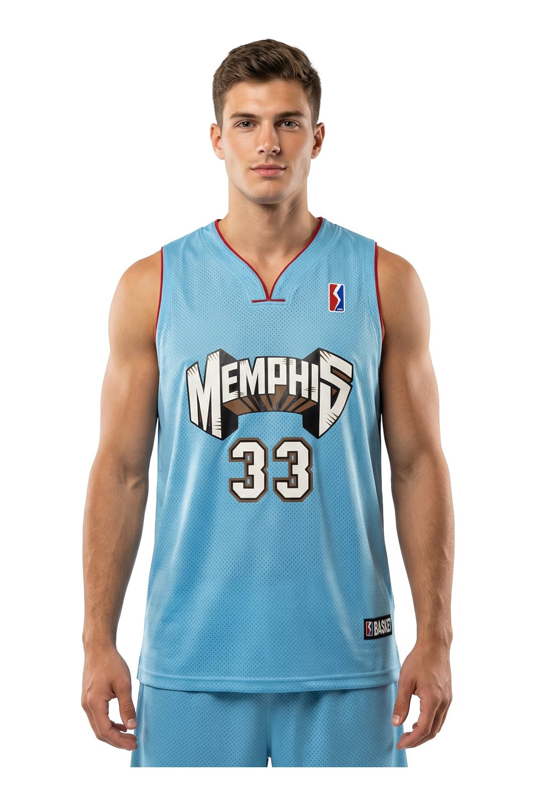 T-S manches courtes  Sport zone SEPL1057 Bleu ciel