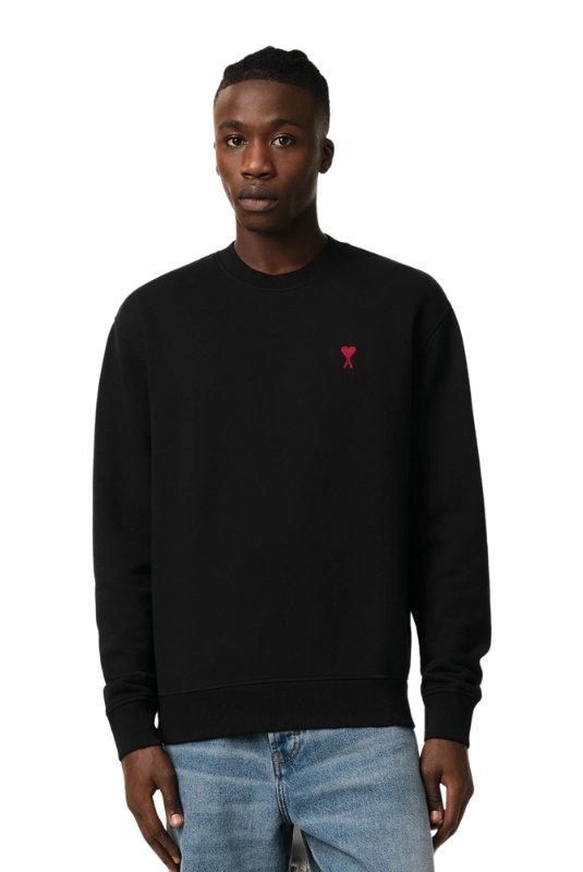Pulls  Ami paris BFUSW035.730 001 NOIR