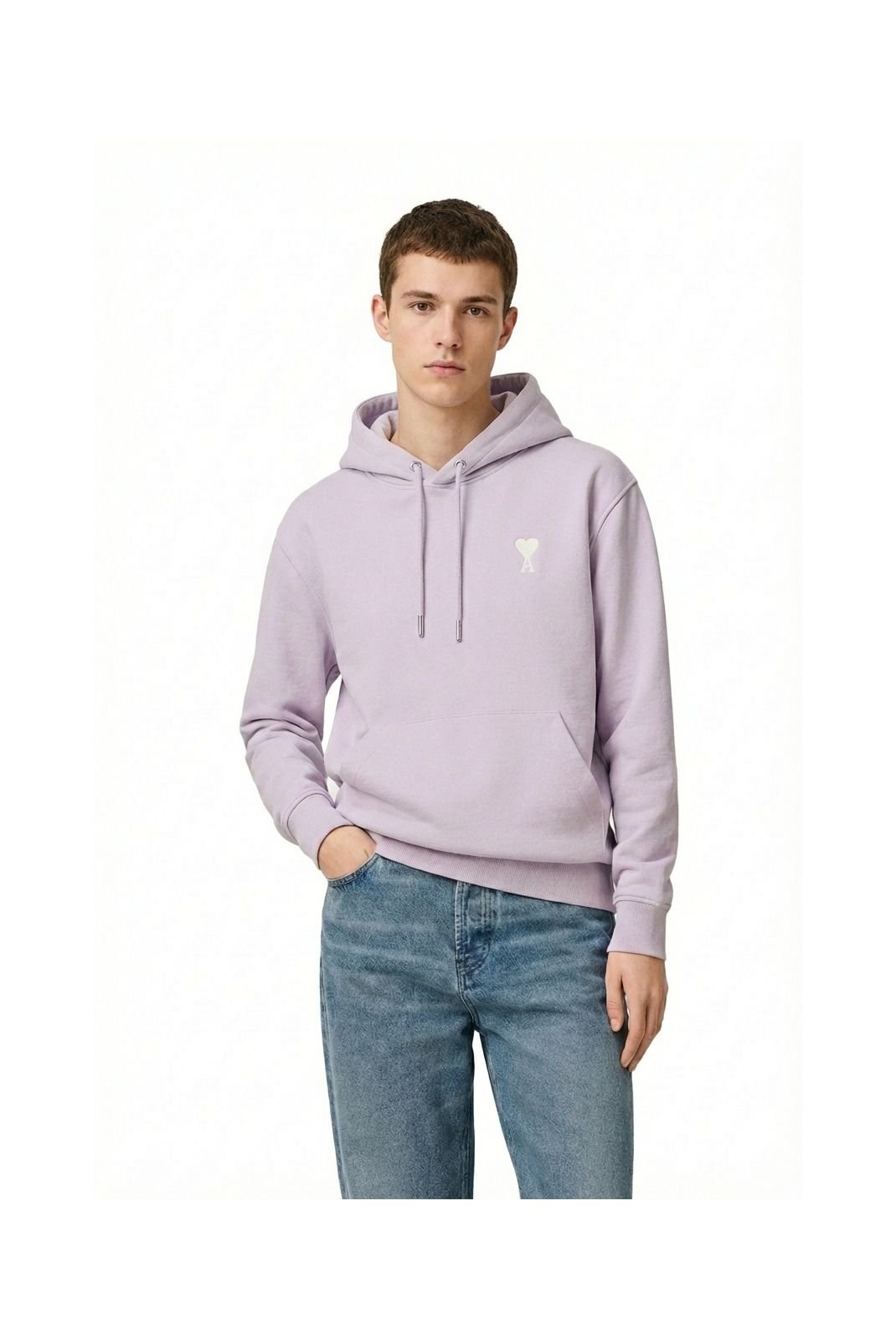 Sweatshirts  Ami paris HSW260.730 504 LILAS