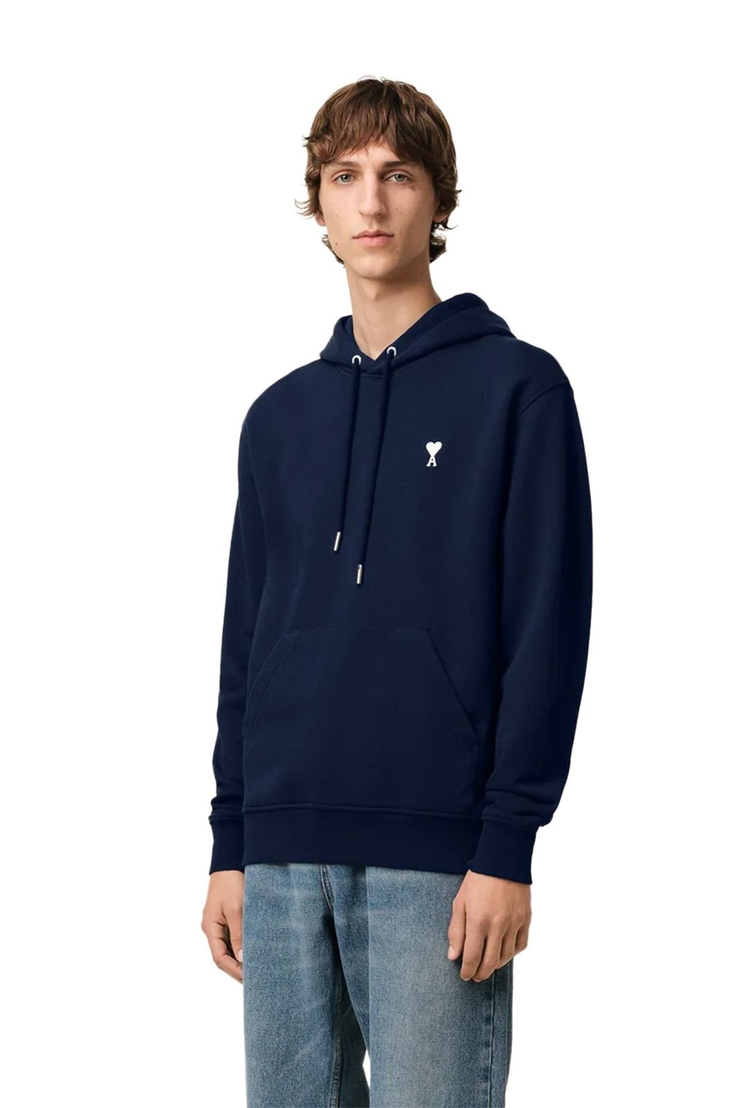 Sweatshirts  Ami paris HSW260.730 430 BLEU NUIT