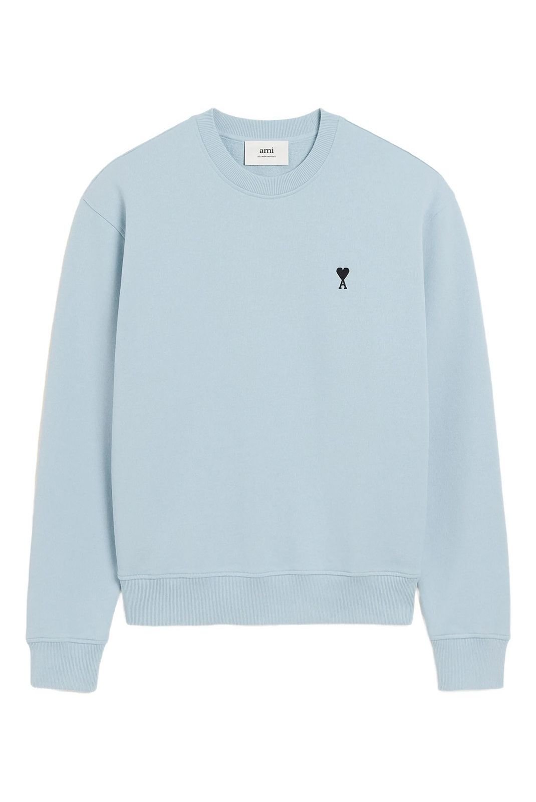 Pulls  Ami paris HSW763.730 450 Bleu ciel