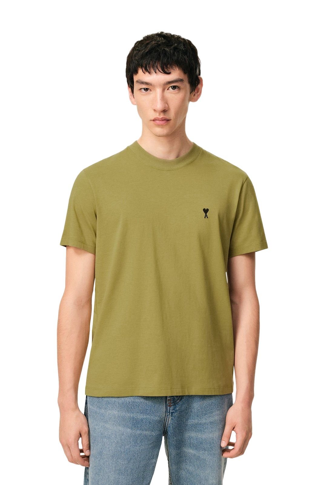 T-S manches courtes  Ami paris HTS346.724 A035 BRONZE