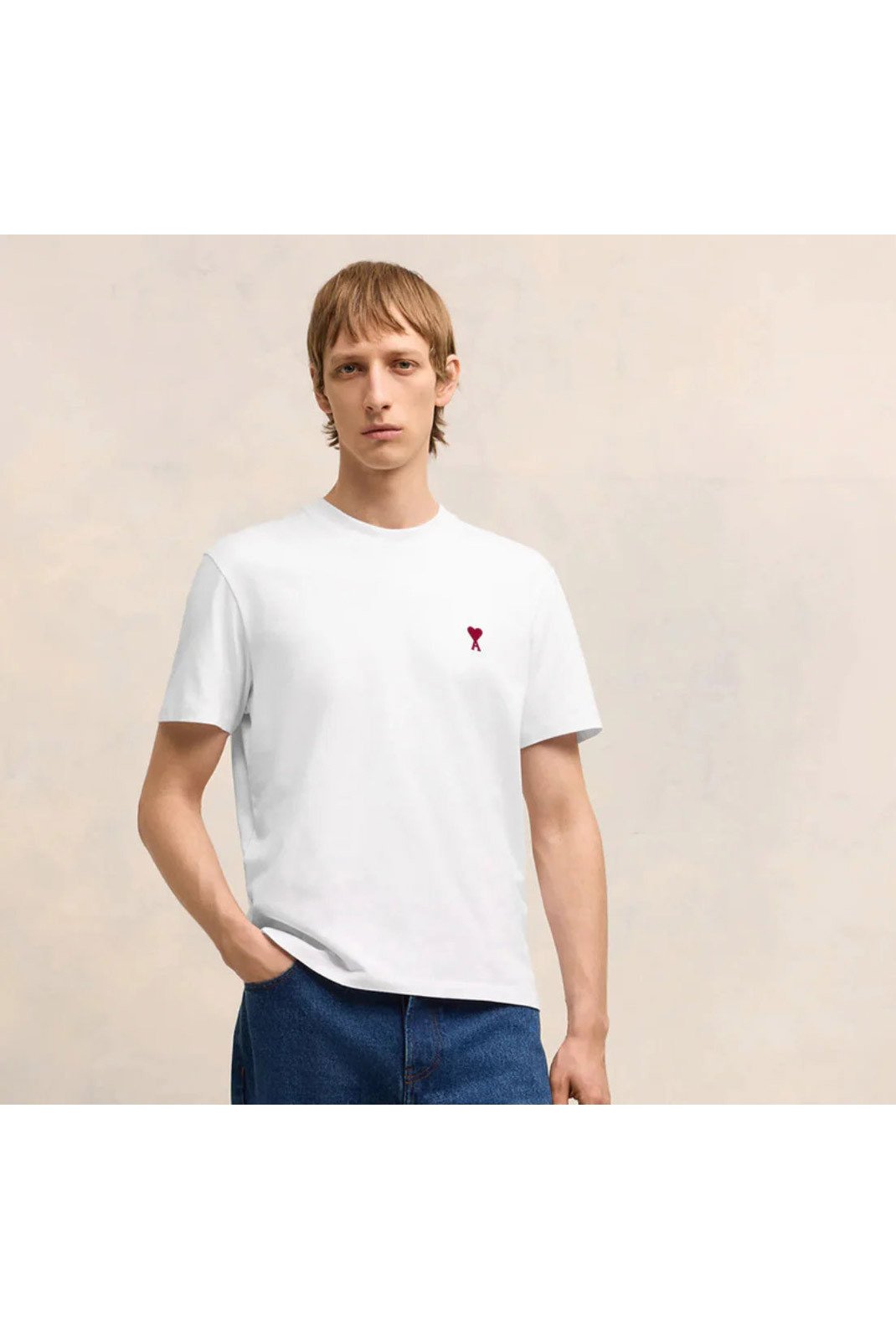 T-S manches courtes  Ami paris BFUTS035.724.100 Blanc