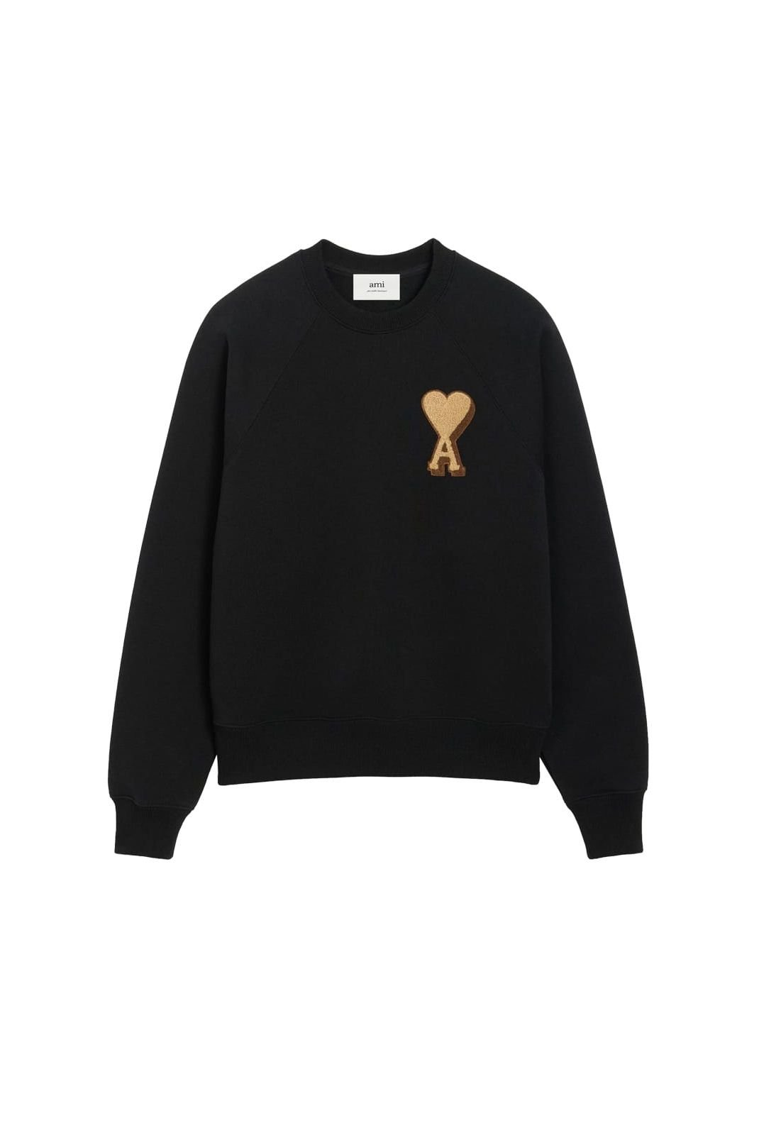 Pulls  Ami paris USW771.747 001 NOIR