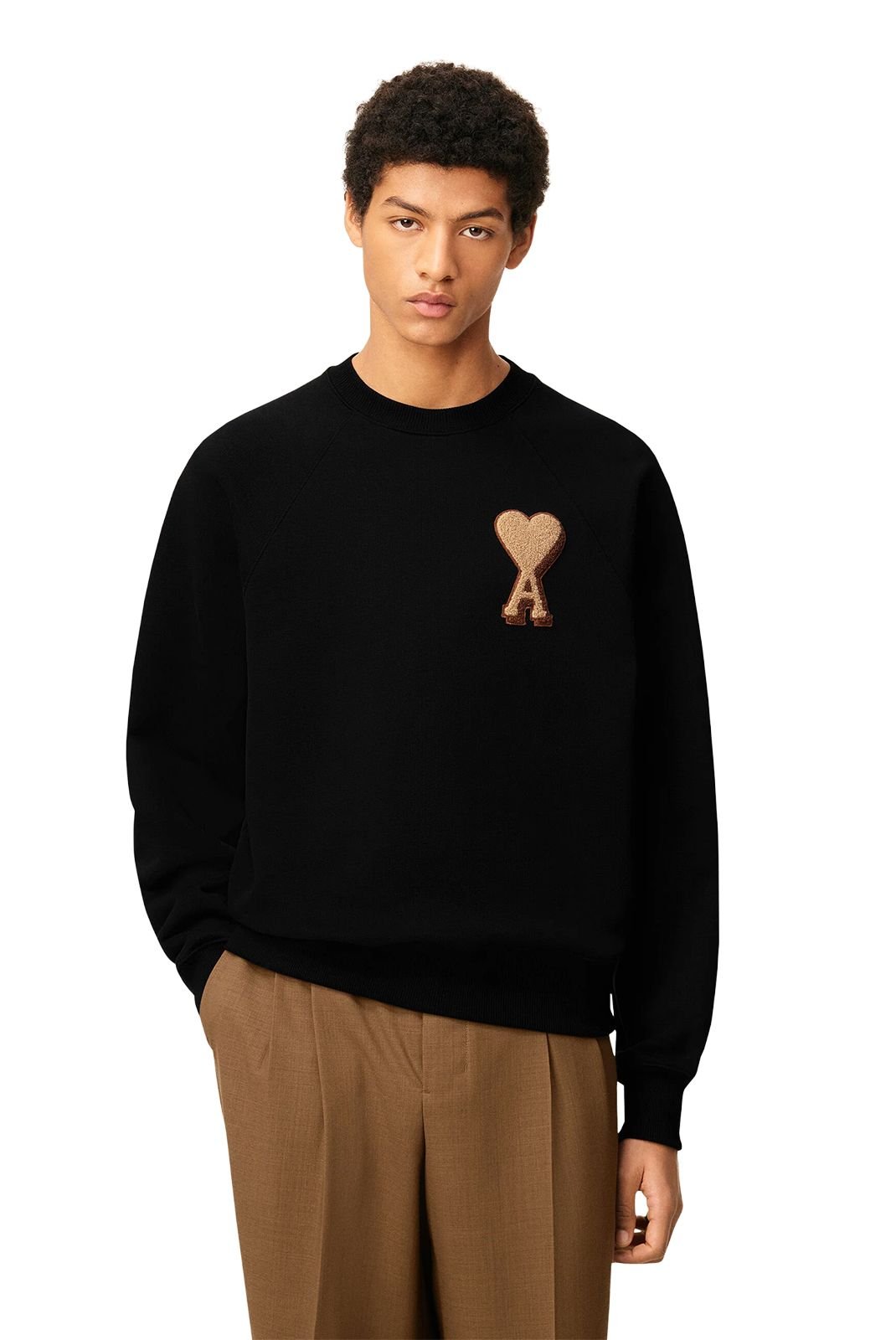 Pulls  Ami paris USW771.747 001 NOIR