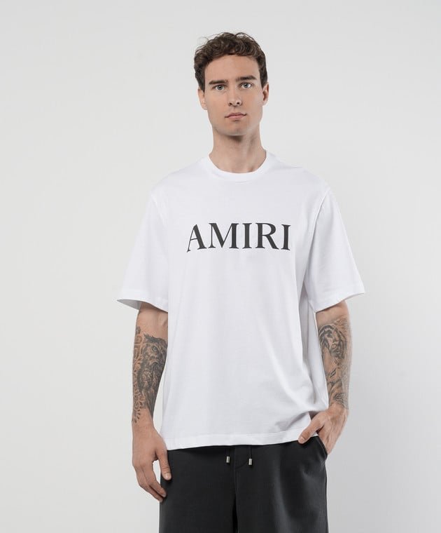 T-S manches courtes  Amiri AMJYTE1073 100 WHITE