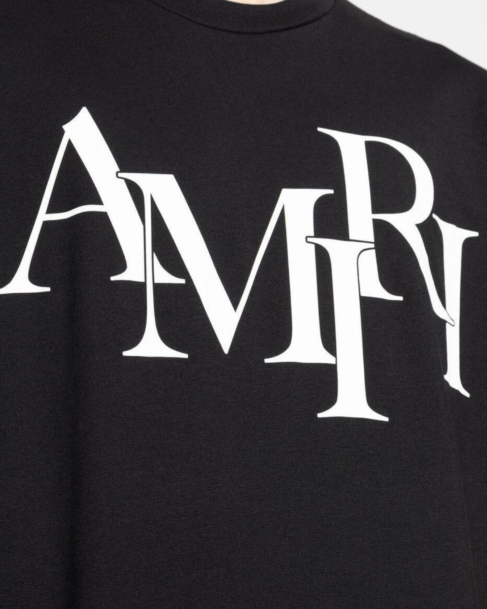 T-S manches courtes  Amiri AMJYTE1149 001 BLACK