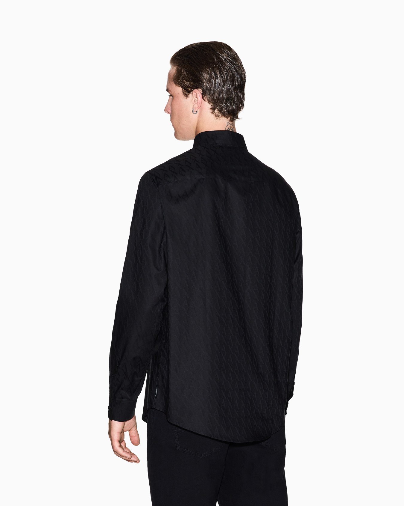 Chemises manches longues  Armani exchange XM001587 AF16631 UC001 BLACK