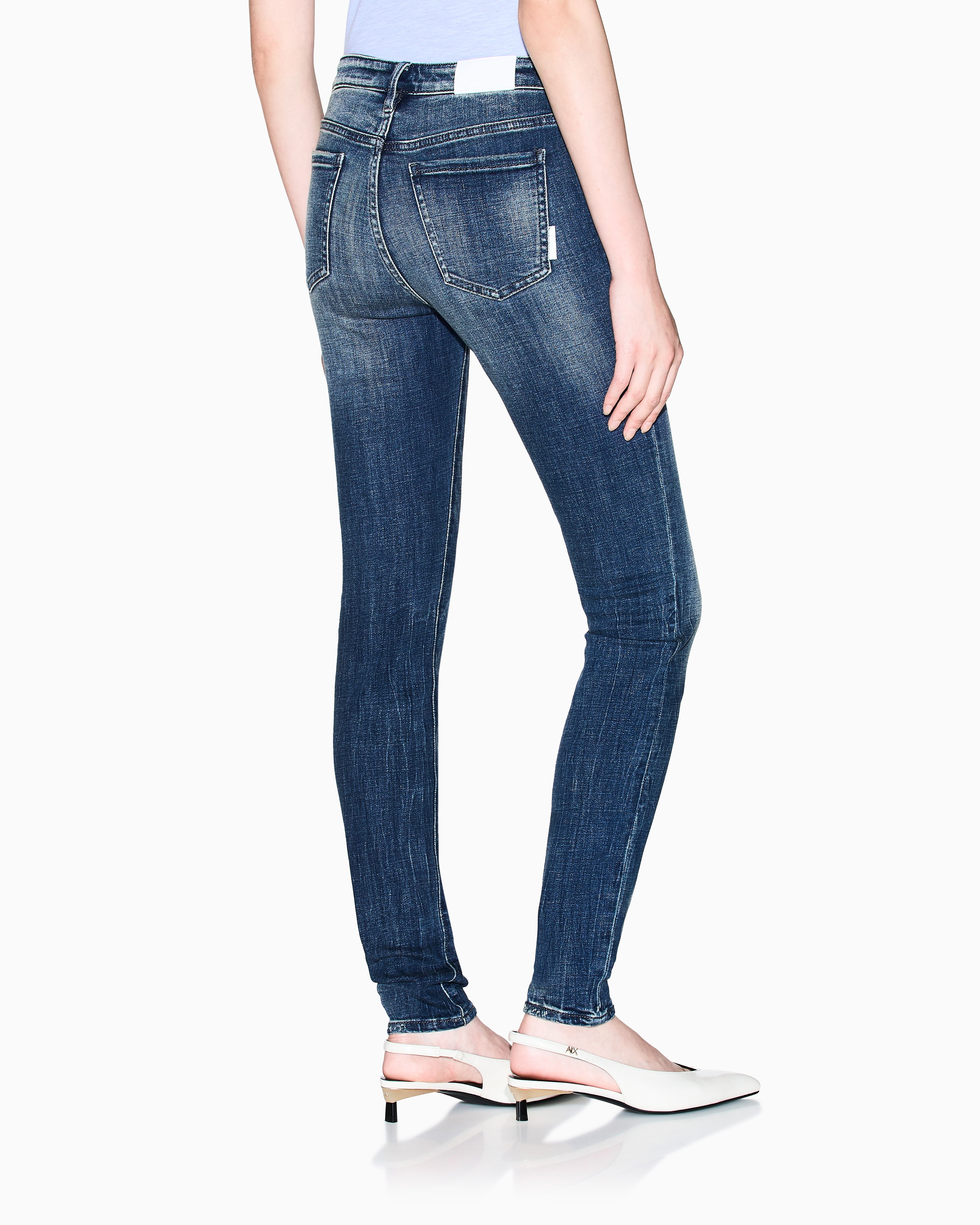 Jeans slim / skinny  Armani exchange XW000123 AF16089 MB001 BLUE DENIM