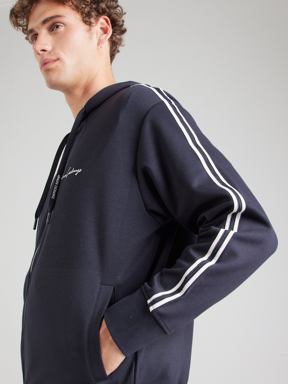 Sweats zippés  Armani exchange 8NZMSH Z9N1Z 1583 DEEP NAVY