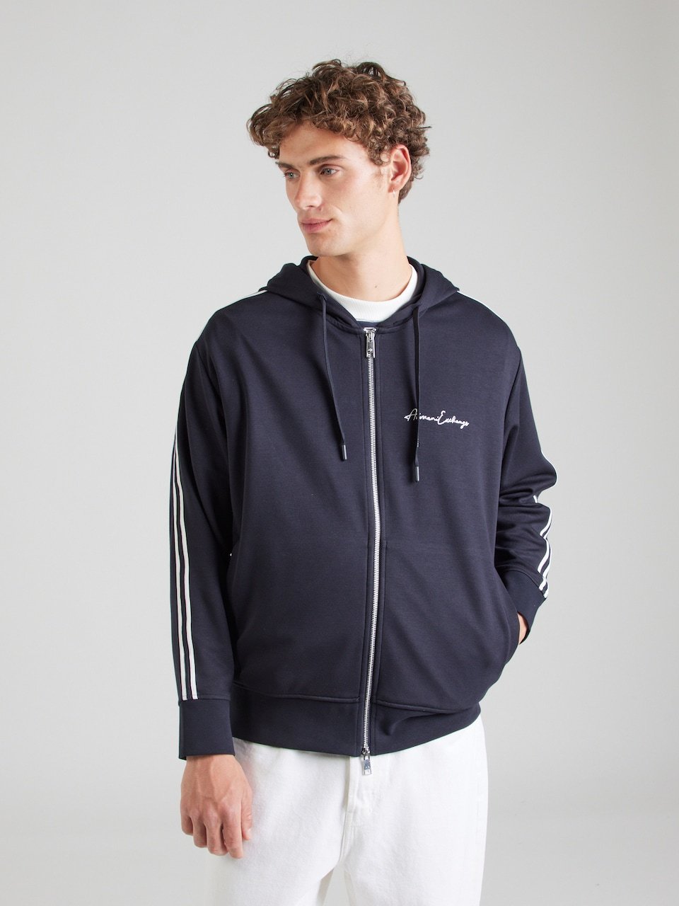 Sweats zippés  Armani exchange 8NZMSH Z9N1Z 1583 DEEP NAVY