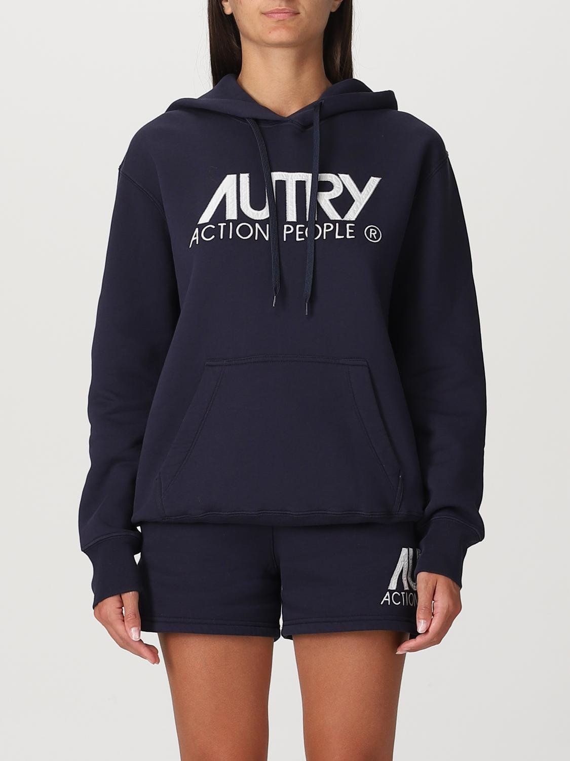 Sweat / sweat zippé  AUTRY HOIW409B BLUE