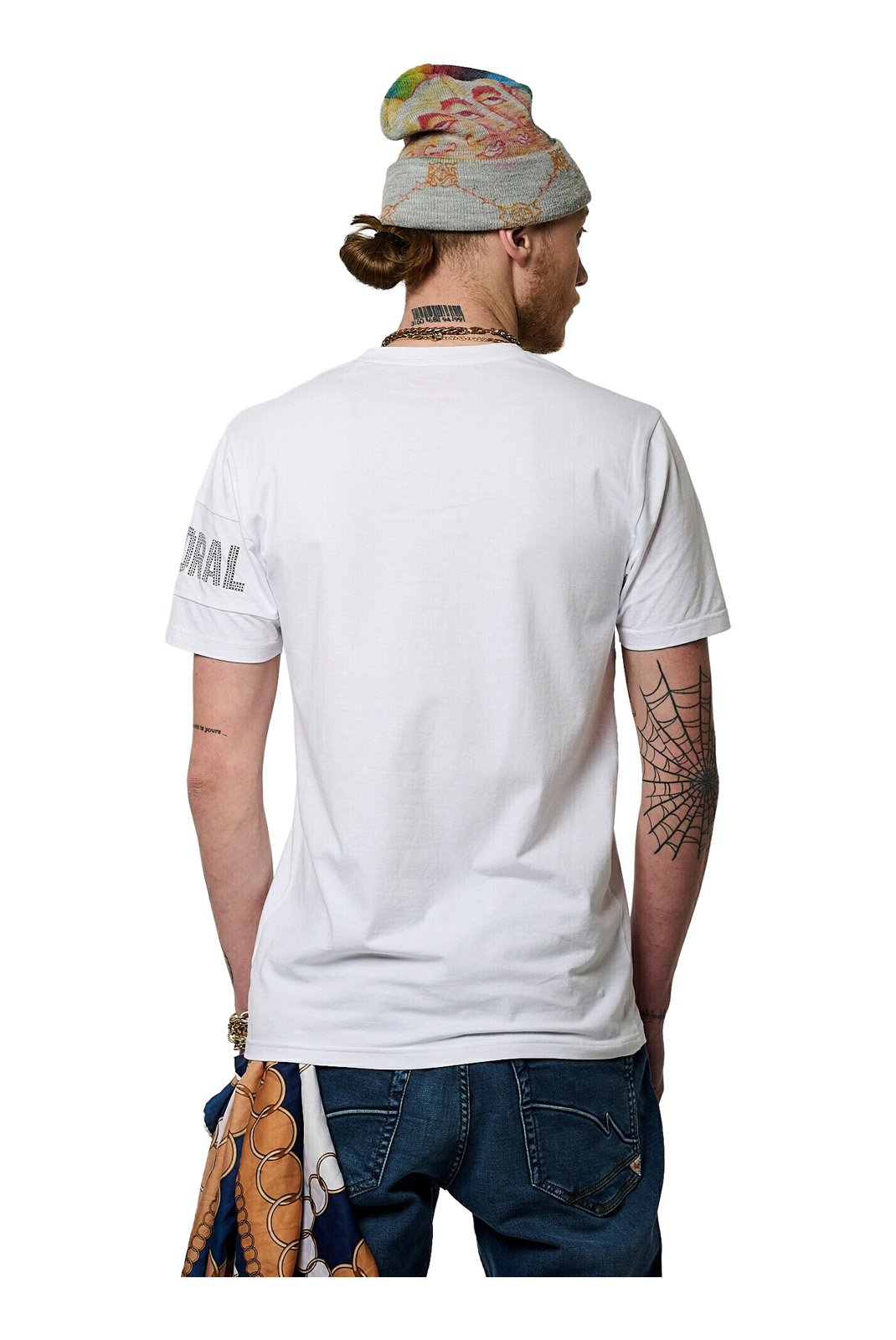 T-S manches courtes  Kaporal BARNY WHITE