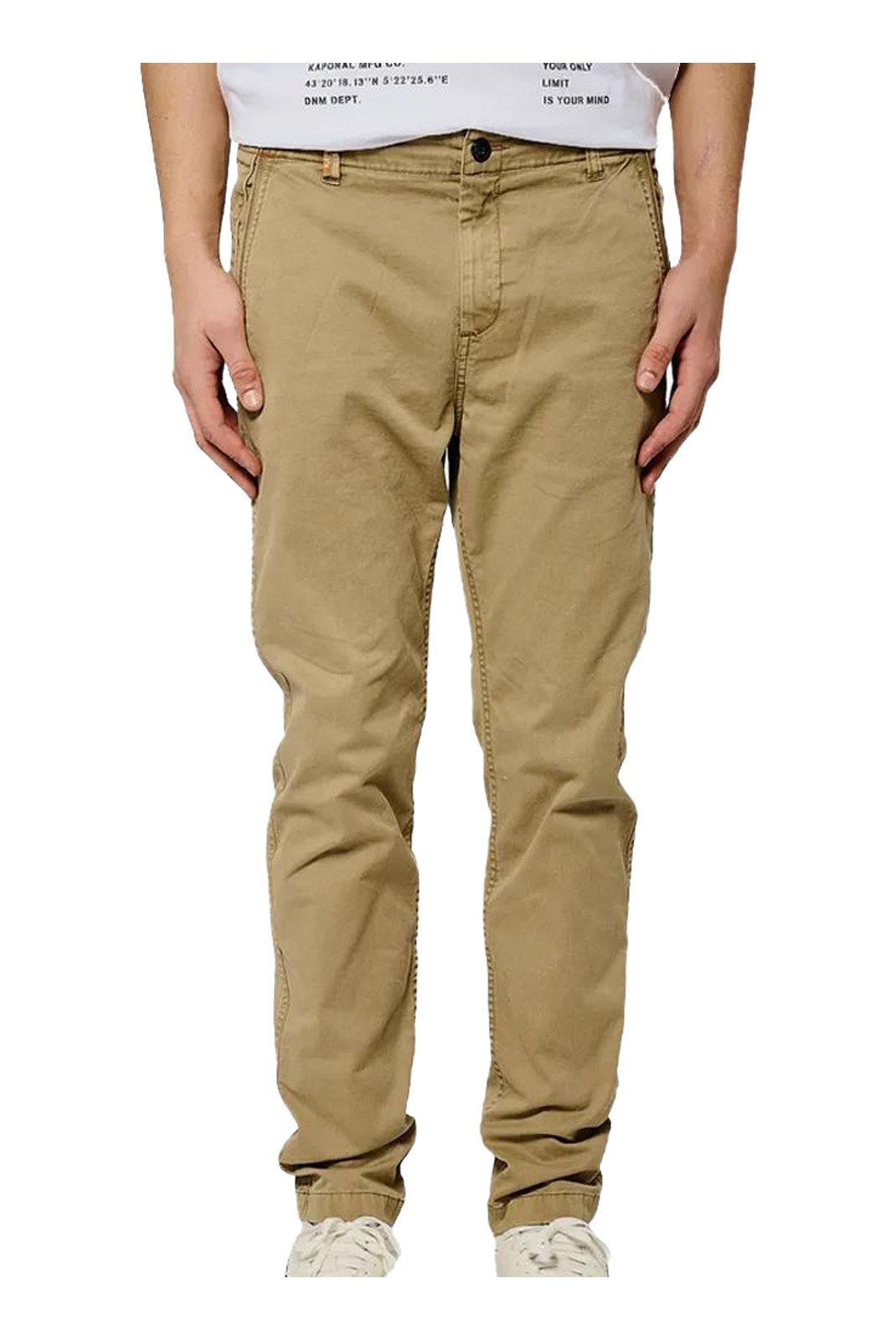 Pantalons chino/citadin  Kaporal BAROS CAMEL