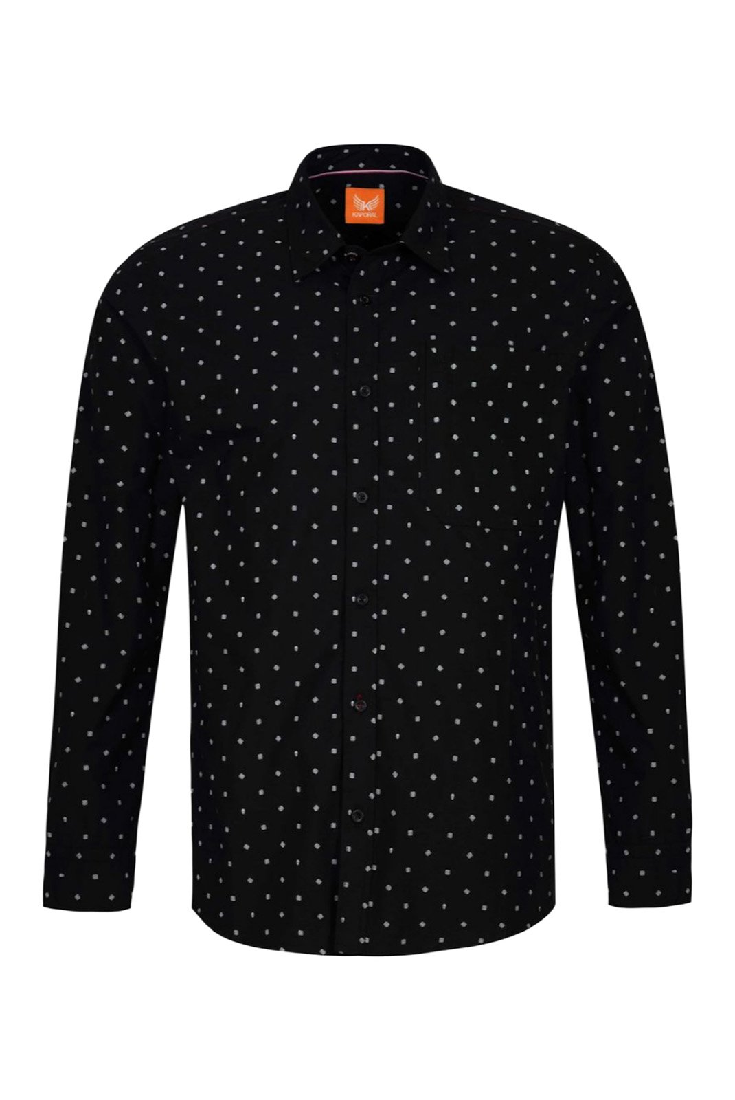 Chemises manches longues  Kaporal BELIZ BLACK